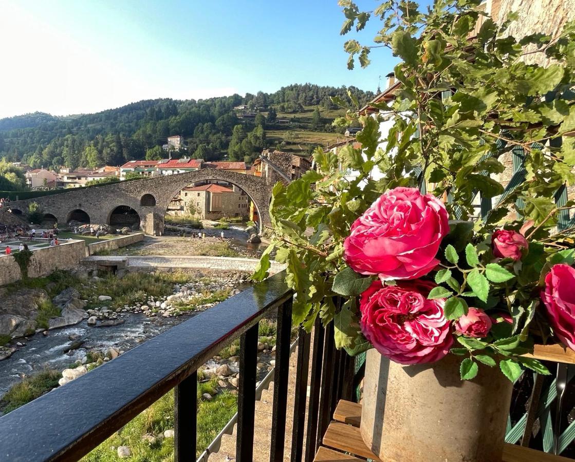 Apartamento Colgante Al Rio Con Vistas Al Puente Camprodon Extérieur photo