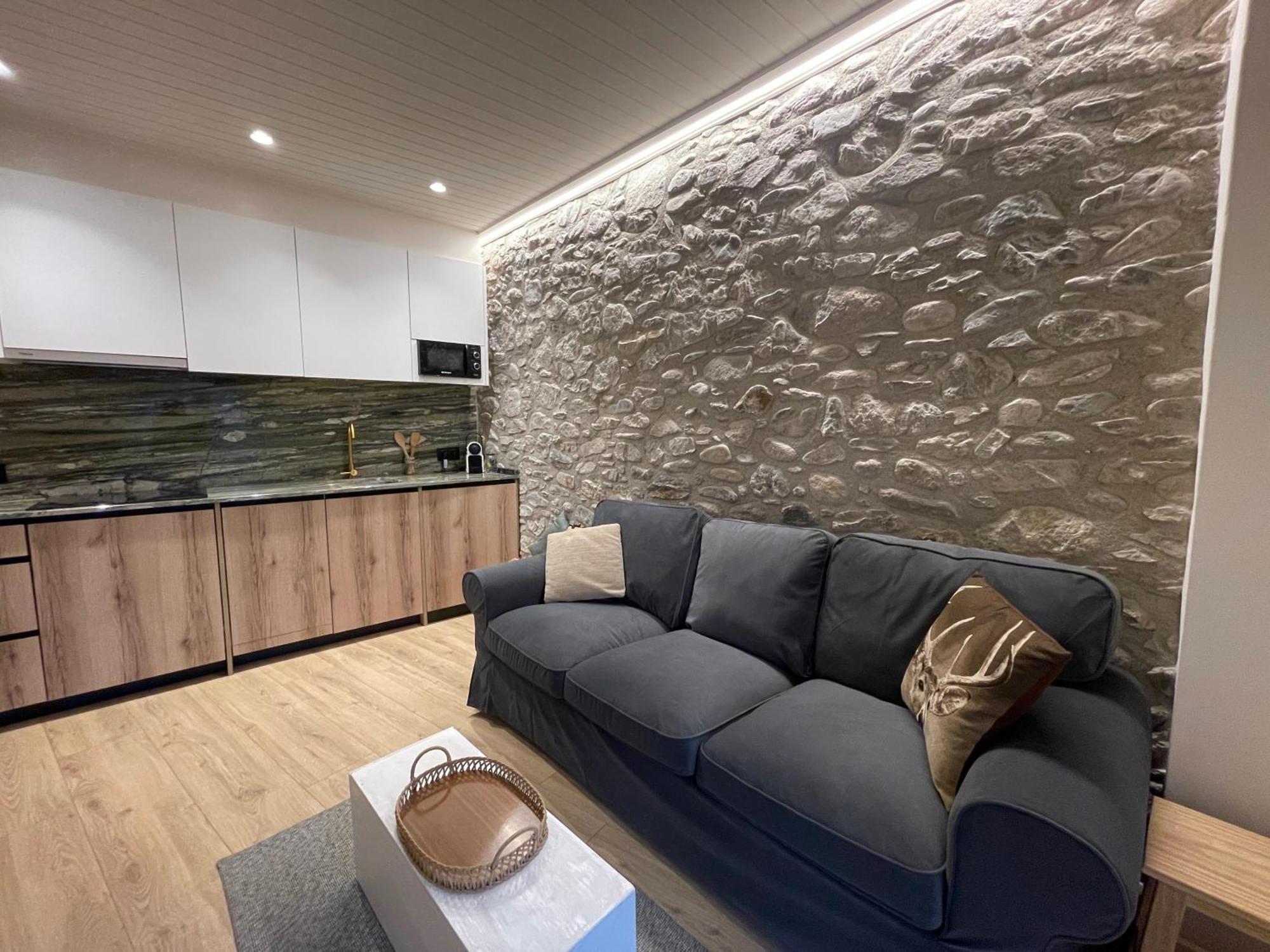 Apartamento Colgante Al Rio Con Vistas Al Puente Camprodon Extérieur photo