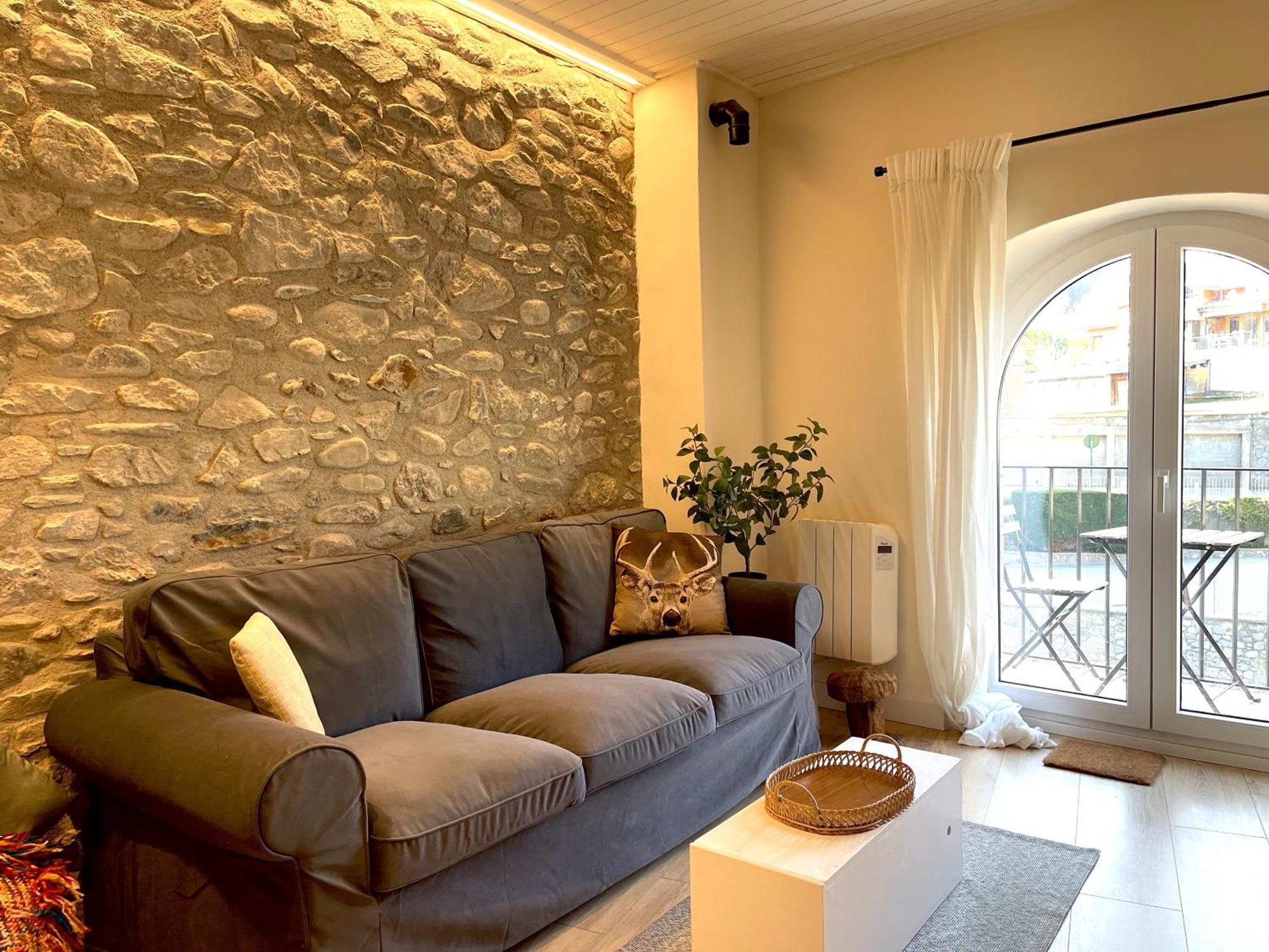 Apartamento Colgante Al Rio Con Vistas Al Puente Camprodon Extérieur photo